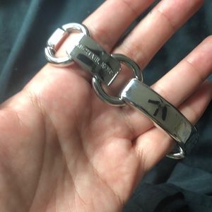 Michael Kors chunky silver bracelet